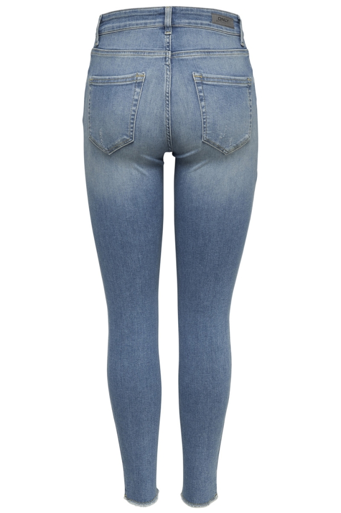 ONLBLUSH MID SK ANK RAW JEA REA1467 15162363 Light Blue Denim